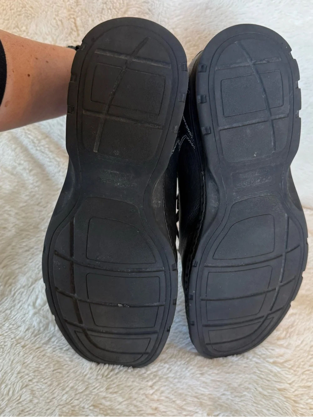 Dockers leather uppers